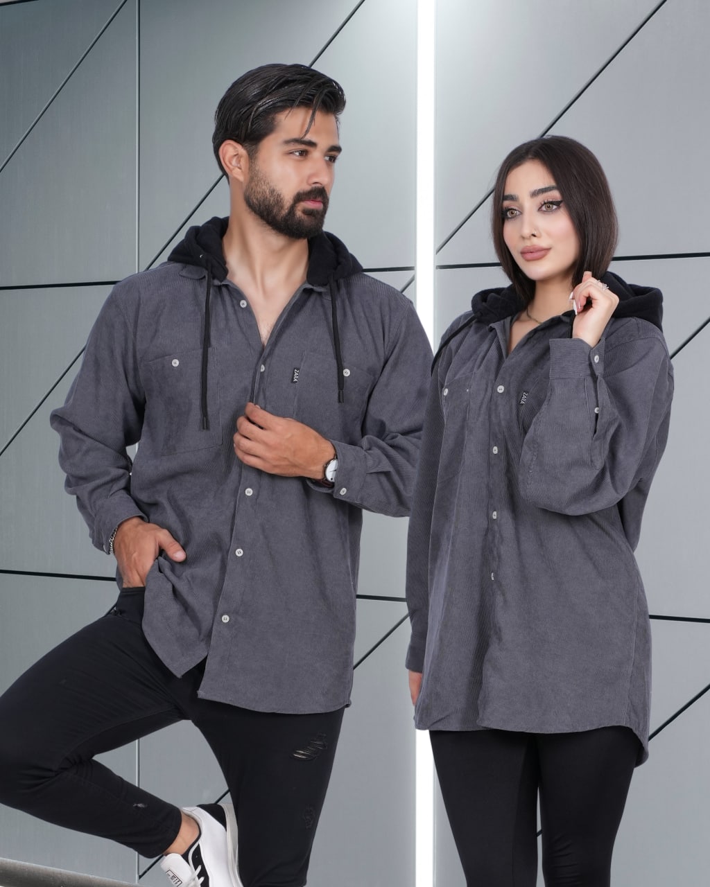 سویشرت مخمل کبریتی لش عمده تصویر 6