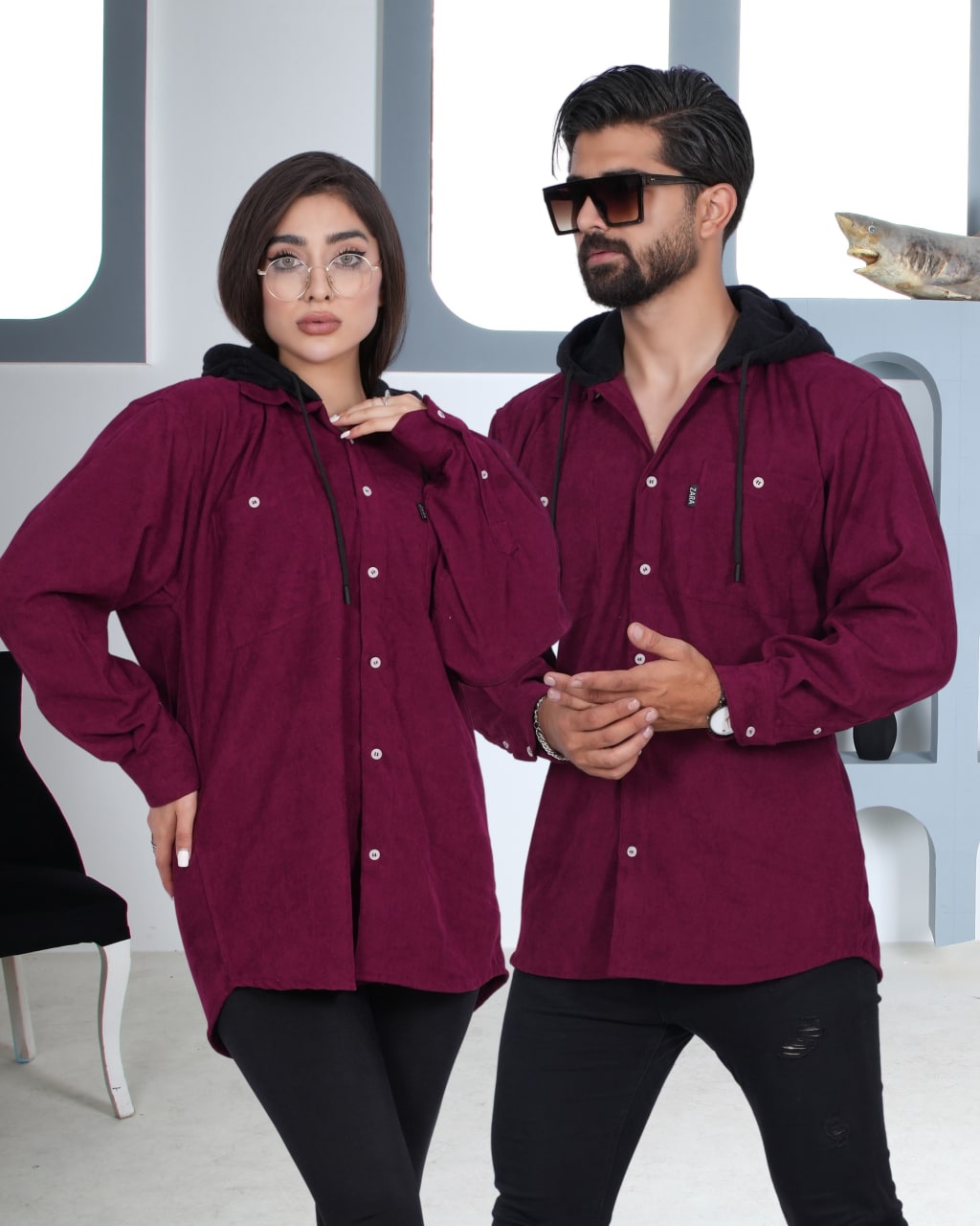 سویشرت مخمل کبریتی لش عمده تصویر 5
