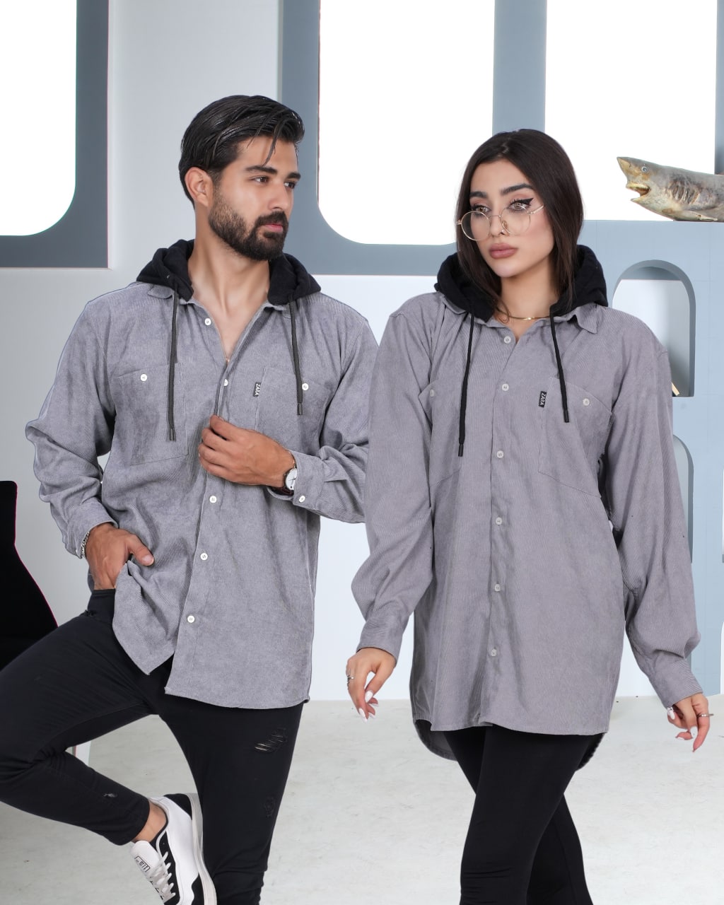 سویشرت مخمل کبریتی لش عمده تصویر 4